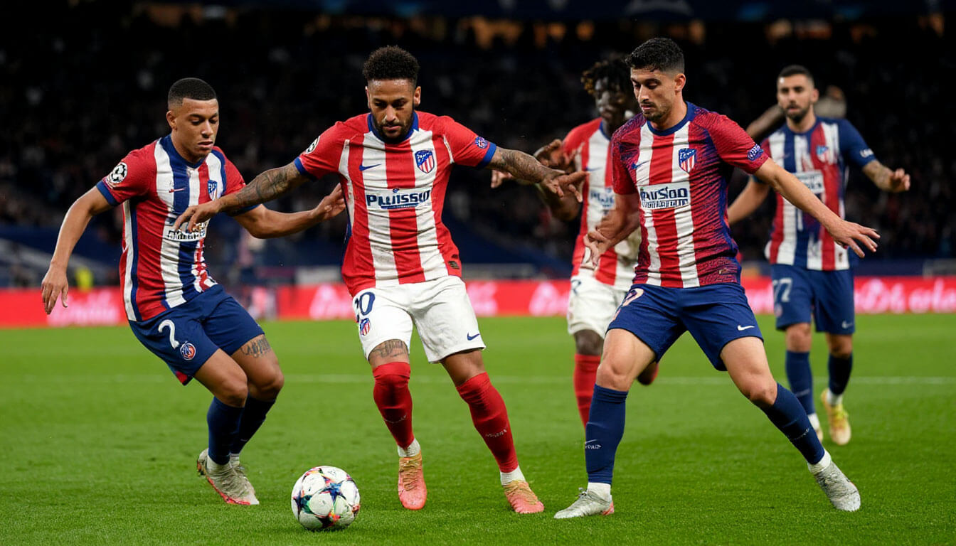 PSG vs Atlético Madrid UEFA odds